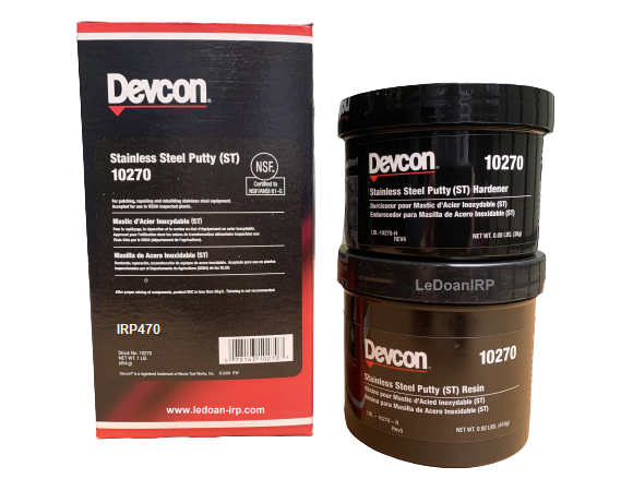 STAINLESS STEEL PUTTY (ST) 10270 - DEVCON IRP470