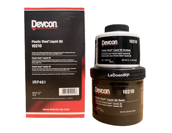 Minh họa ứng dụng của Devcon Plastic Steel Liquid B IRP461